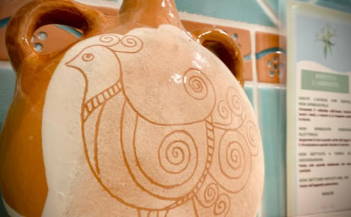 Dettaglio bagno Pernice